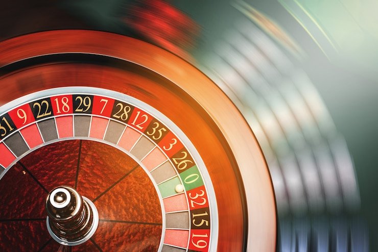 Meja roulette langsung dalam mode Quick Bet